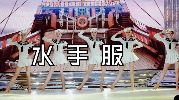 [Miss Belarus] Penampilan Langsung di Kontes Kecantikan | Seragam Pelaut