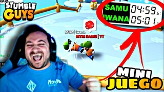 😱 TREMENDO MINIJUEGO SE INVENTÓ SAMU EN STUMBLE GUYS 😱 Lo más divertido