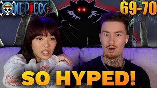 ISLANDS ARE THE BEST PART | First Time Watching One Piece Anime! Ep 69-70
