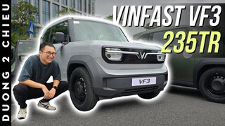 Vinfast VF3 bản thương mại: Xinh xinh, chạy ổn, cậu mợ đi đều đẹp | Đường 2 Chiều