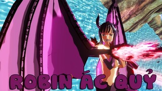 NICO ROBIN DEMON CHILD TRẠNG THÁI ÁC QUỶ ĐỐI ĐẦU THẦN BEERUS ÁC QUỶ - Dragon Ball XV2 Tập 343