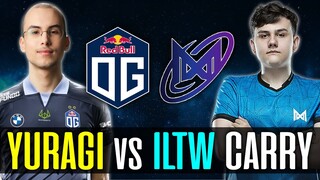 YURAGI vs ILTW - OG vs NIGMA GALAXY Carry Battle