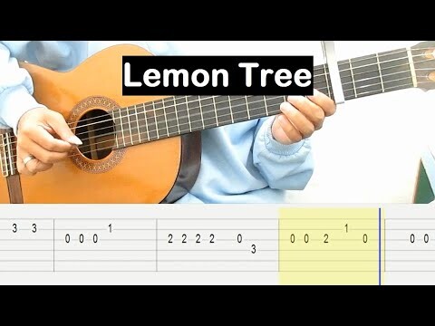 Lemon Tree Guitar Tutorial Melody Guitar Tab Guitar Lessons for Beginners