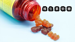 一个up主一天吃了50颗维生素软糖……她竟然会开口说话了