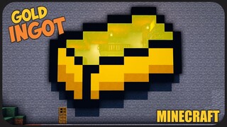 Cara Membuat Rumah Gold Ingot Raksasa ! || Minecraft Ngabubuild Pt.81