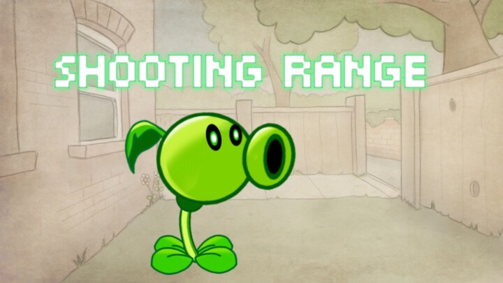Shooting range - Plants vs Zombies - animation