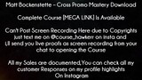 Matt Bockenstette Course Cross Promo Mastery Download