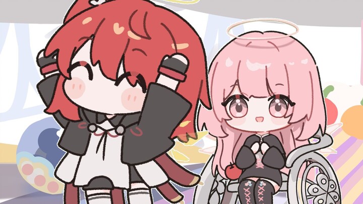 [ Arknights ]♪Si kecil bisa melompat selama satu menit♪