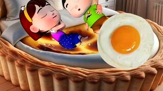 Mengapa kamu menutupi dirimu dengan telur?