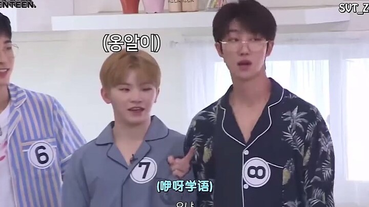 seventeen «the8 và mười hai cái bóng của anh» Seo Myung-ho #Lee Seok-min #Kim Min-kyu