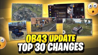 25 New Changes Of FREE FIRE ADVANCE SERVER