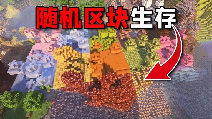 [Minecraft] Sinh tồn trong các khối ngẫu nhiên!!