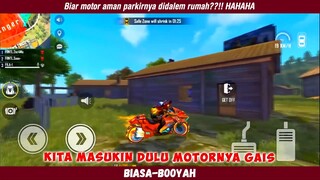 Kelakuan Frontal parkir motor didalem rumah??!!! WKWKWK