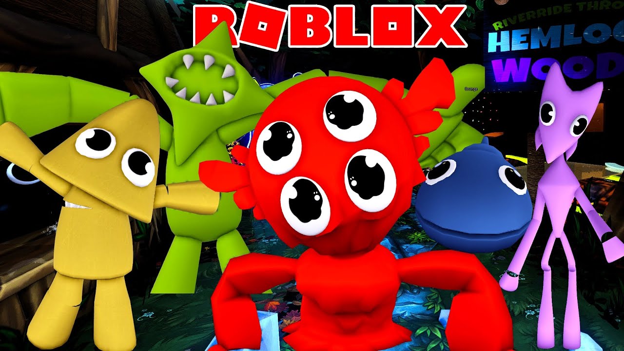 Rainbow Friends NEW Pink Monster - Accurate Rainbow Friends Roleplay Roblox  