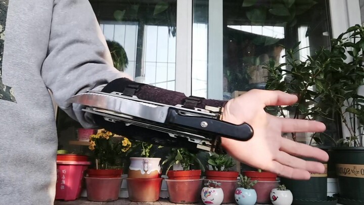[DIY][Vlog]Playing DIY Hidden Blade