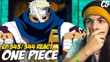O SAMURAI DE WANO!!! ELE É O BROOK?! - React One Piece EP 343 e 344