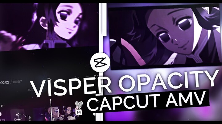 Advanced Opacity Transition Like V1sper || CapCut AMV Tutorial