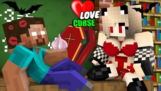Monster School : Vampire Love Curse - Minecraft Animation