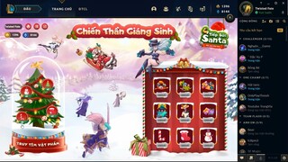 [LMHT] Review Sự Kiện Chiến Thần Giáng Sinh Và Tiếp Sức Santa - Cày Trận Thắng Nhận Skin Miễn Phí :3