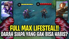 MOSKOV VS DYRROTH || FULL MAX LIFESTEAL, SIAPA TERSAKIT?! MOBILE LEGENDS