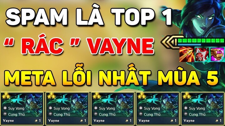 SPAM LÀ TOP 1 - VỚI META MẠNH NHẤT ĐANG GÂY BÃO RANK THÁCH ĐẤU TOÀN SERVER LÀ ĐÂY _ LỖI NHẤT MÙA 5