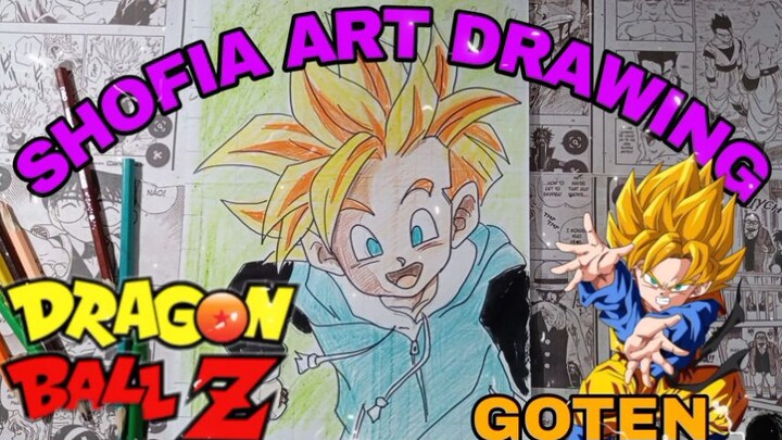 drawing anime dragon ball gotten