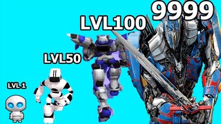 EVOLVING rOBOT Thành MAX LEVEL Transformer Mạnh Trong Monster Evolution Top Game Android Ios