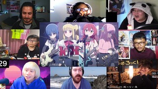 ぼっち・ざ・ろっく！「ギターと孤独と蒼い惑星」 ライブシーン リアクション‼ Bocchi the Rock  LIVE React Mashup