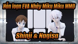 Goraku Jodo / Shinji & Nagisa | Hỗn loạn EVA Nhảy Miku Miku MMD