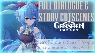 Genshin Impact Ganyu Story Quest (English) / Full Dialogue & Cutscenes.