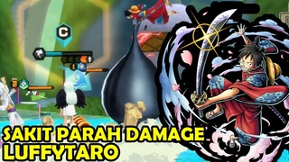 Damage Luffytaro MANTAP !! S Snake Sekali Skill Setengah HP - ONE PIECE BOUNTY RUSH