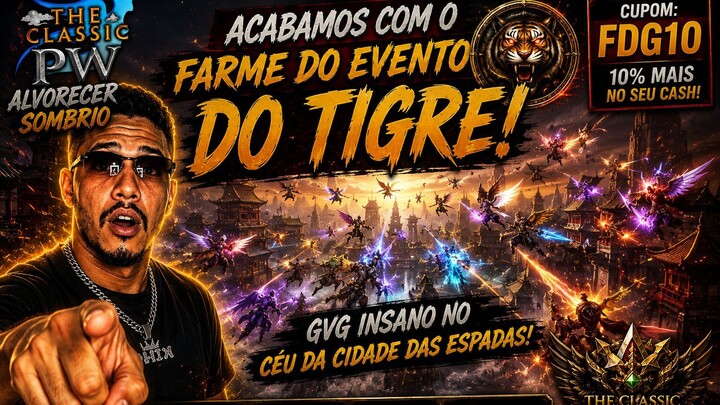 THE CLASSIC PW CLÃ VANGUARDA CAUSANDO NO EVENTO DO TIGRE