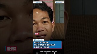 Cerita Dosen Pembimbing Sempat Difitnah Agus Buntung di Kampus, Tak Kaget Jadi Tersangka Pelecehan