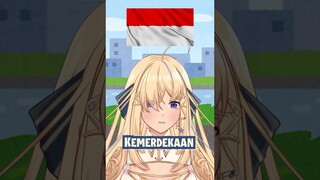 Selamat HUT RI ke-78!! 🇮🇩 #shorts #vtuber #hutri