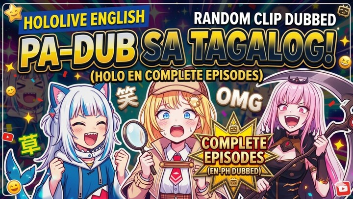holollive English random clips but in Tagalog dubbed complete episodes