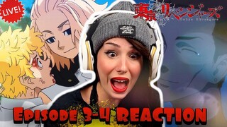 NEW FRIENDS OR FOES | Tokyo Revengers Episode 3-4 | REACTION + REVIEW