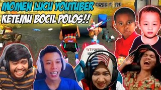 NGAKAK 😂 KELAKUAN YOUTUBER FREE FIRE KETEMU BOCIL POLOS DAN BOCIL GAK ADA AKHLAK !!