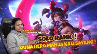 SOLO RANK BERMAIN HERO MANJA ! CHANG'E HERO SIMPLE ! COMETOPAPA MLBB !