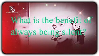 What is the benefit of always being silent?  ।। abu taha muhamma।।