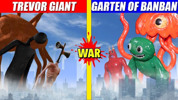 Trevor Giant vs Garten of Banban Turf War | SPORE