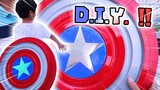 ทำโล่กัปตันจากฝาถังขยะ สุดเจ๋ง | Captain America Shield D.I.Y. - DING DONG DAD