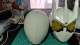 [Cosplay props making] Basic version of Kamen Rider or Sentai or armor cosplay helmet