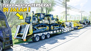 HINO vs QUESTER TUKAR MUATAN BERAT DI JALAN! GoNdes#54 DPT