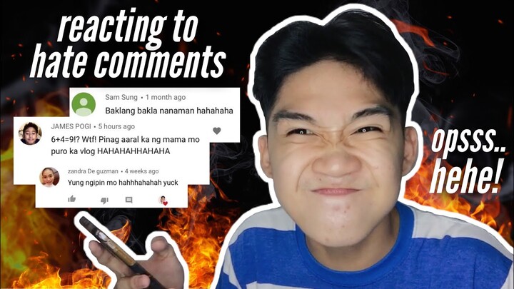 REACTING TO HATE COMMENTS!! (EXTREME) | Marcus Chleone