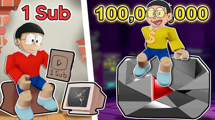 0 to 100,000,000 Subscribers in Roblox