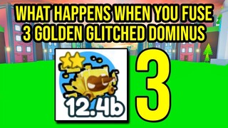 What Happens When You Fuse 3 Golden Glitched Dominus in Pet Simulator X