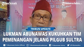 Maju Gubernur Sulawesi Tenggara, Lukman Abunawas Kukuhkan Tim Pemenangan Jelang Pilgub Sultra 2024