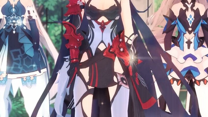 [Honkai Impact MMD] Wendy: Yo yo yo, bukankah ini Yu Sanjia? Aku belum pernah melihatmu bertingkah s