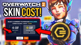 Overwatch 2 The REAL Cost of Skins!...Legendary, Epic and Rare!