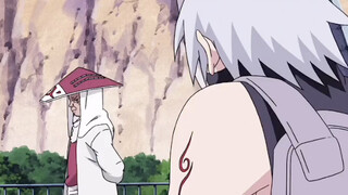 It seems that Kakashi saved Naruto, but it wasn't Naruto who saved Kakashi.